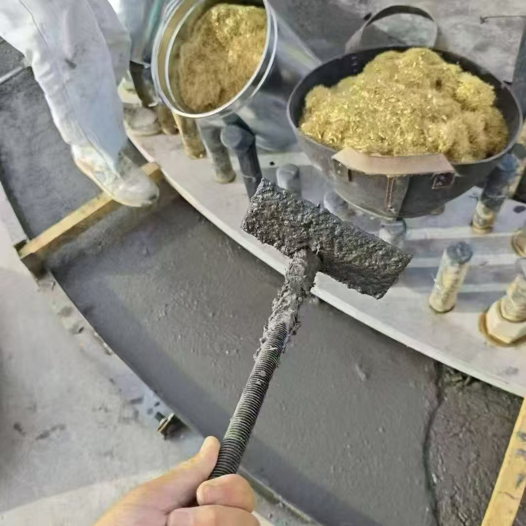 黄州C120钢纤维高强无收灌浆料 轧机压缩机汽轮机发电机锻压设备底座灌浆材料